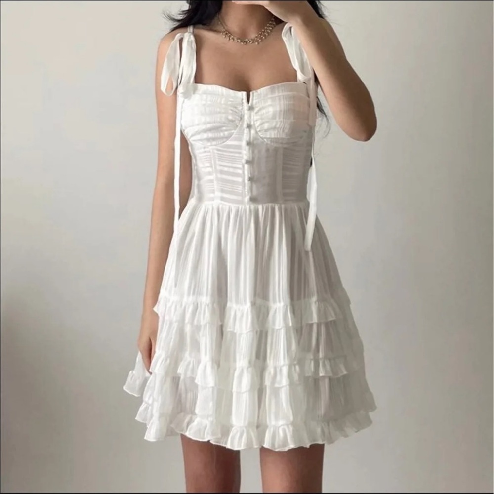 Brand new Polly princess white dress